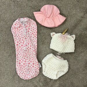 Newborn girl lot